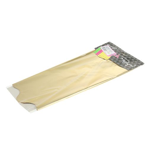 Floristik24 Rondella cuff złota błyszcząca, matowa Ø50cm 50szt.