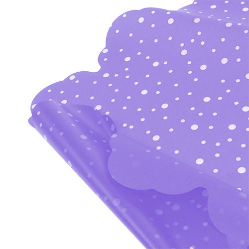 Rondella Cuff fioletowa Ø48cm 50szt kupić | Floristik24.pl