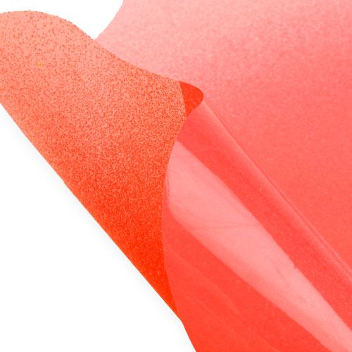 Floristik24 Mankiet kwiatowy Ø40cm Czerwony 50szt