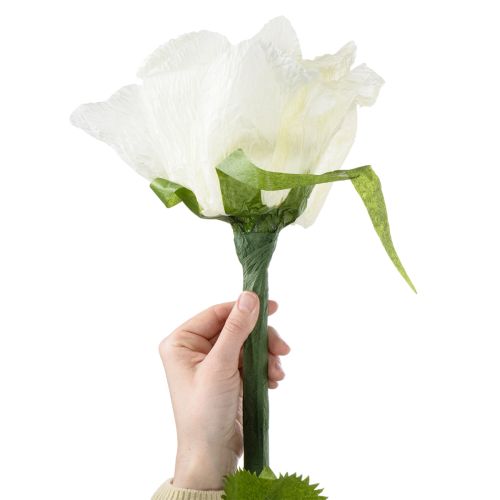 Produkt Sztuczny kwiat róży do dekoracji salonów i wesel, 92 cm