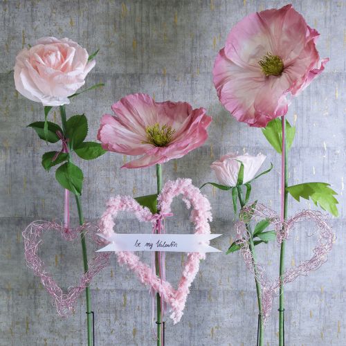 Produkt Sztuczna róża, gigantyczny kwiat do dekoracji salonów i wesel, 92 cm