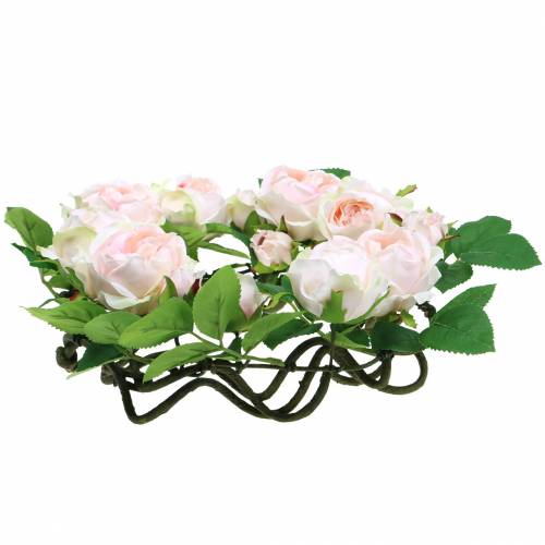 Floristik24 Różaniec różowy Ø35cm