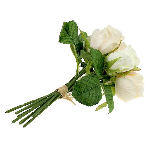 Produkt Bukiet róż kremowy 26cm