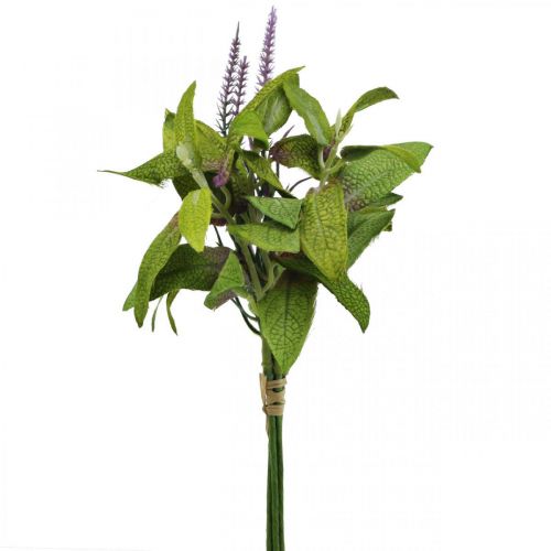 Produkt Sztuczna wiązka szałwii, jedwabne kwiaty, gałązki szałwii sztuczny fiolet L26cm 4szt