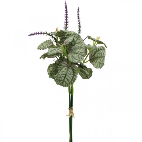 Produkt Sztuczne jedwabne kwiaty, szałwia w pęczku, szałwia jedwabny kwiat fioletowy dł.28cm 4szt