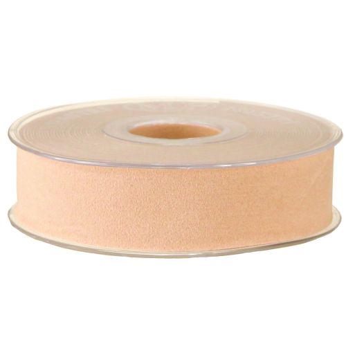 Produkt Wstążka aksamitna łososiowa wstążka dekoracyjna 25mm 7m