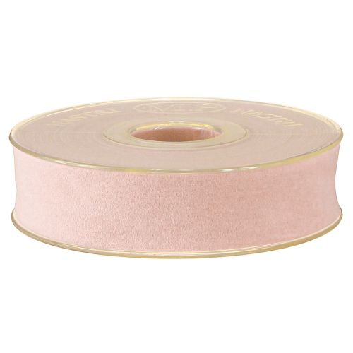 Produkt Wstążka aksamitna różowa 25mm 7m