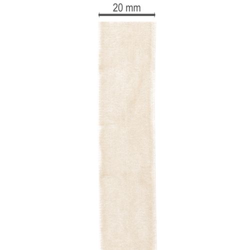 Wstążka prezentowa, wstążka aksamitna do kreatywnego pakowania, 20 mm x 10 m | Floristik24.pl