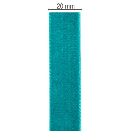 Dekoracyjna wstążka aksamitna do dekoracji, szerokość 20mm, długość 10m | Floristik24.pl