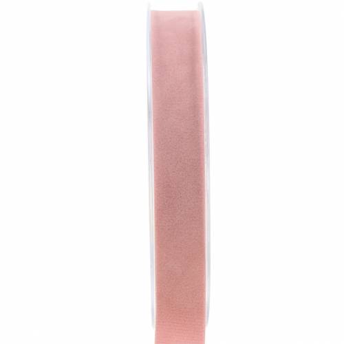 Produkt Wstążka aksamitna różowa 15mm 7m