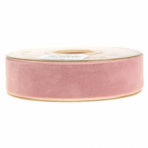 Produkt Wstążka aksamitna różowa 25mm 7m