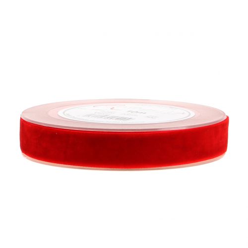 Produkt Wstążka aksamitna czerwona 20mm 10m