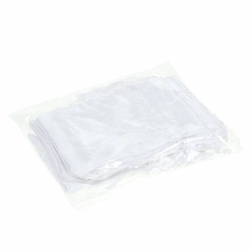 Produkt Saszetka satynowa biała 6,5×10cm 10szt.