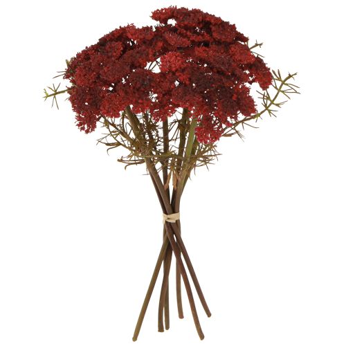 Kwiaty sztuczne krwawnik czerwony Krwawnik sztuczny wys. 30cm 6 szt.