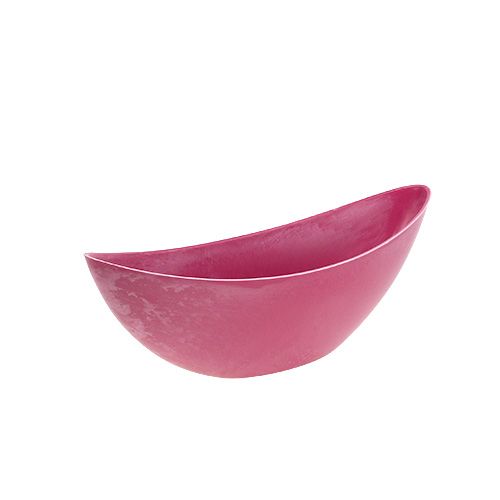 Floristik24 Miska plastikowa różowa 39cm x 13cm wys. 13cm