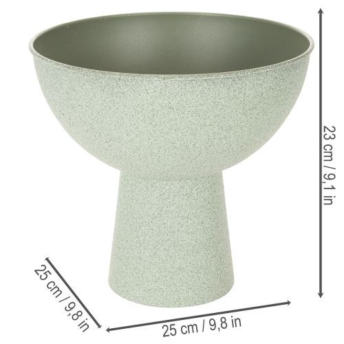 Miska z podstawką na rośliny, miska dekoracyjna, 25cm | Floristik24.pl
