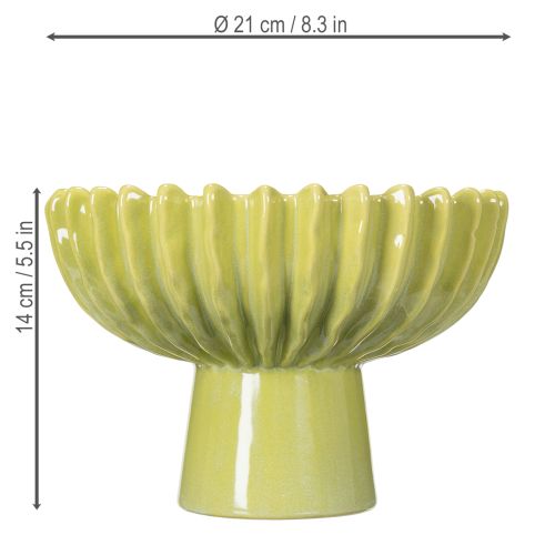 Produkt Ceramiczna miska, elegancki design, stylowa dekoracja stołu i dodatek do domu, 21 cm