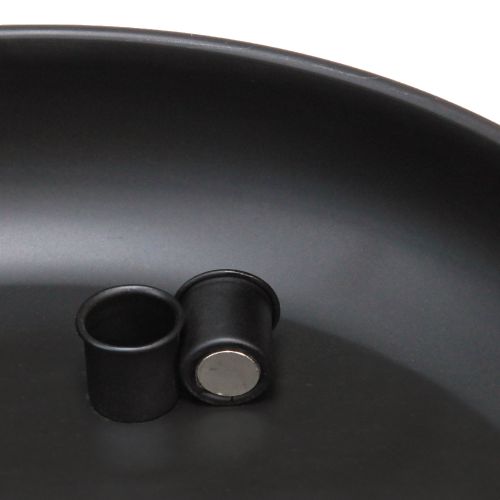 Produkt Miska z magnesem na świecznik czarna Ø33cm W7,5cm