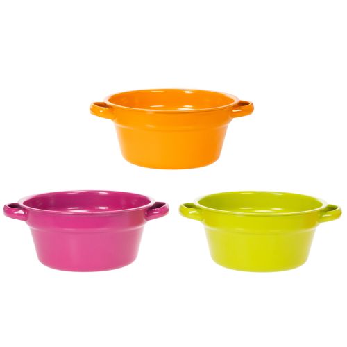 Produkt Doniczka metalowa, letnia ozdoba do salonu, 23 cm, 3 sztuki