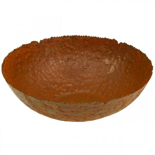 Produkt Miska dekoracyjna metalowa miska dekoracyjna o wyglądzie patyny Ø30cm W8,5cm