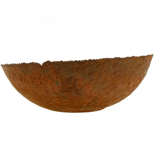 Produkt Miska dekoracyjna metalowa miska dekoracyjna o wyglądzie patyny Ø30cm W8,5cm