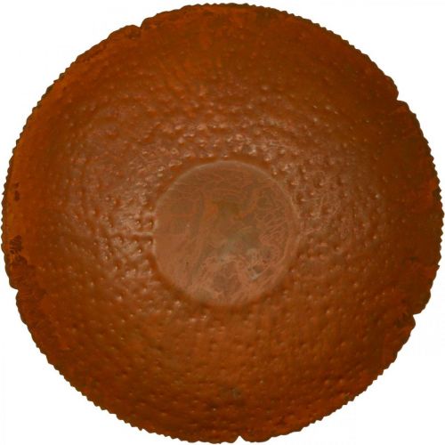 Produkt Miska dekoracyjna metalowa miska dekoracyjna o wyglądzie patyny Ø30cm W8,5cm