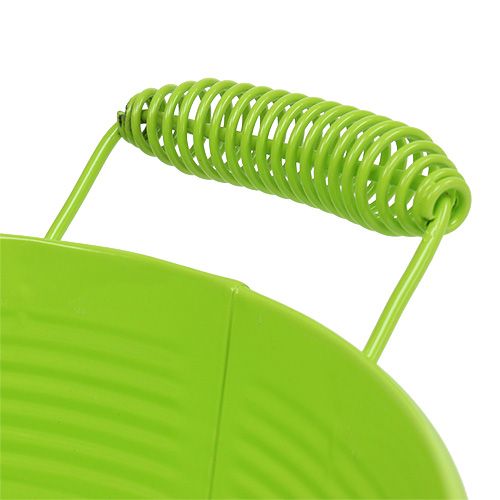 Floristik24 Miska okrągła jabłko zielone Ø22cm H9,5cm