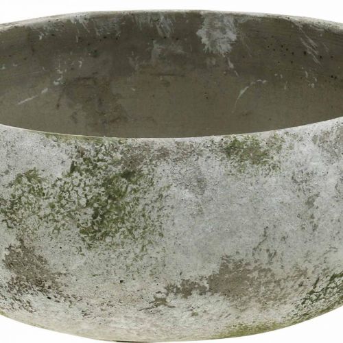 Floristik24 Miska na rośliny o wyglądzie antycznym Miska na kwiaty patynowana Ø32cm W14cm
