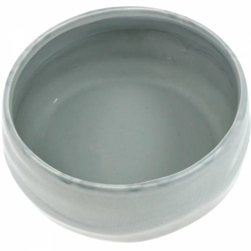 Floristik24 Miska ceramiczna, donica falista, dekoracja ceramiczna owalna Ø18,5cm W7,5cm