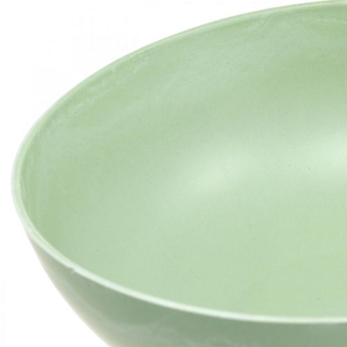 Produkt Miska dekoracyjna zielona pastelowa plastikowa dekoracja stołu sprężynka Ø20cm