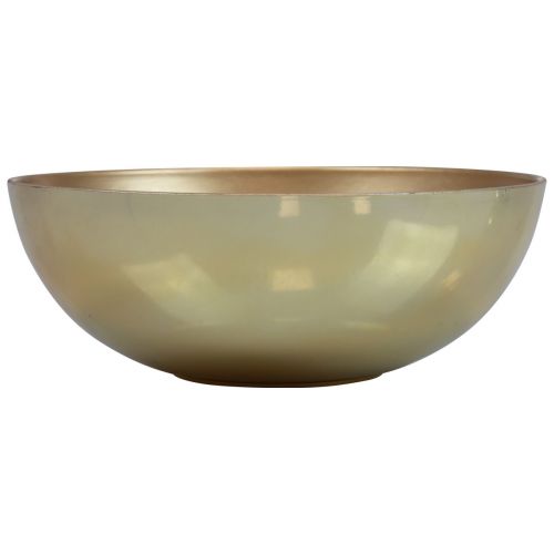Produkt Miska dekoracyjna złota miska plastikowa matowy połysk Ø20cm W7cm