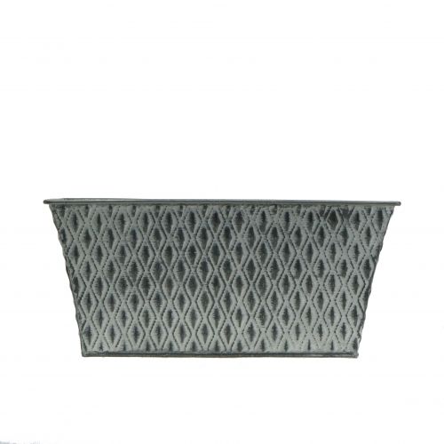 Produkt Miska cynkowa z motywem rombów 22cm×12cm