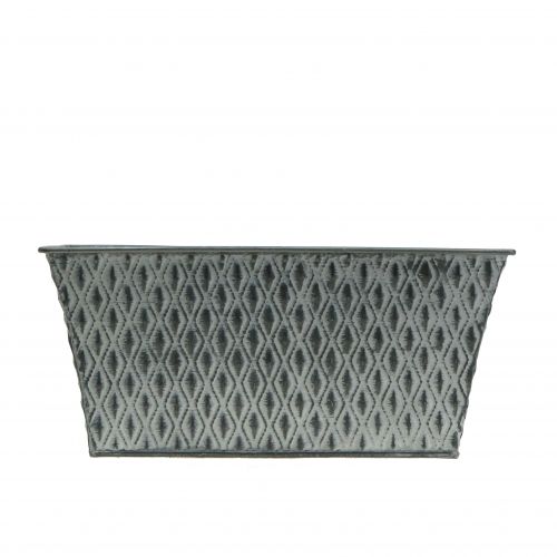 Produkt Misa cynkowa z wzorem rombów 26cm x 15,5cm