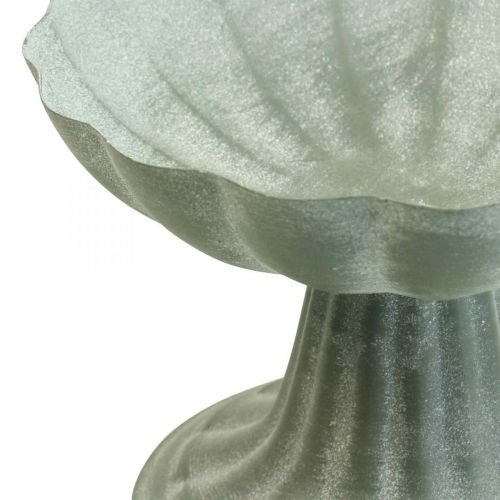 Floristik24 Miska dekoracyjna z miską metalową na nóżkach vintage W12cm Ø17cm