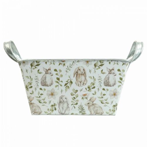 Produkt Metalowa doniczka Jardiniere 20×12,5×10cm