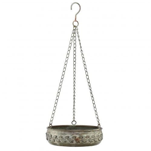 Produkt Miska do zawieszania metalowa rdza antyczna Ø18,5/22/25cm 3szt