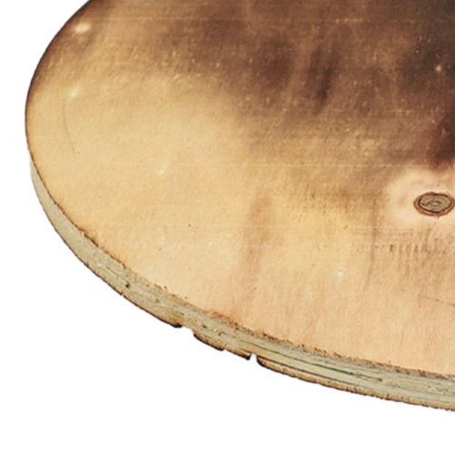 Produkt Dekoracyjna drewniana podkładka pod płomień w stylu rustykalnym ze sklejki Ø24cm
