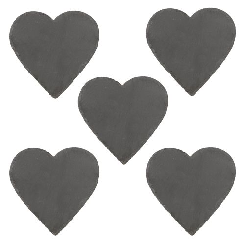 Produkt Łupkowa dekoracja w kształcie serca, stylowa dekoracja stołu i kreatywne pomysły