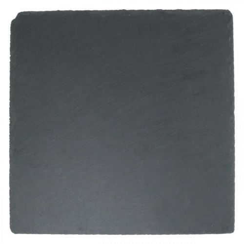 Produkt Talerz łupkowy kwadratowy, taca dekoracyjna kamień naturalny 25×25cm 2szt