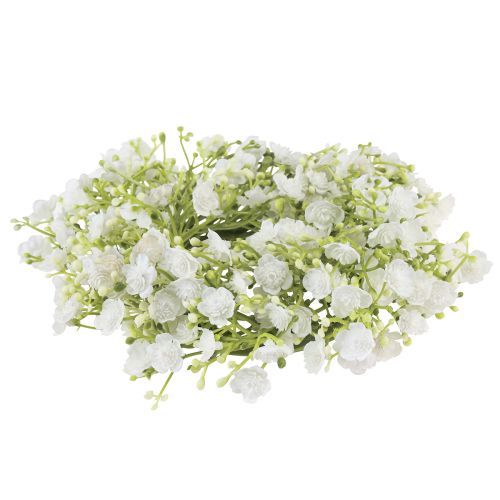 Produkt Wianek z łyszczec Mały wianek ze sztucznych kwiatów Ø18cm