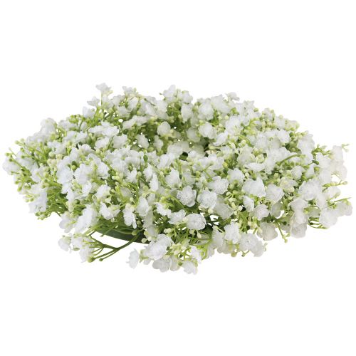 Produkt Wianek z łyszczec wianek ślubny z białych kwiatów Ø30cm