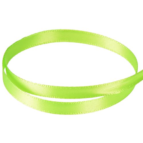Produkt Wstążka satynowa wstążka prezentowa jasnozielona 6mm 50m