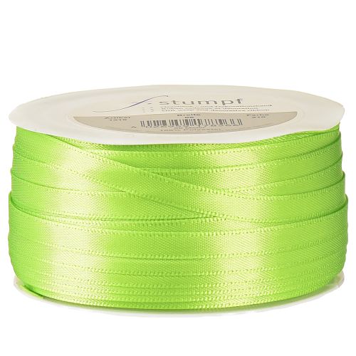 Produkt Wstążka satynowa wstążka prezentowa jasnozielona 6mm 50m