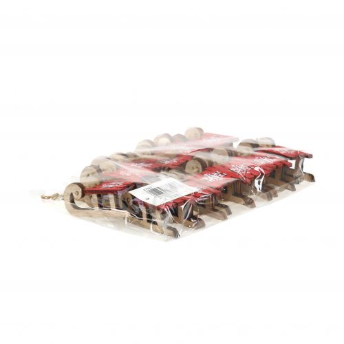Produkt Sanie do zawieszenia czerwone 4cm 12 szt