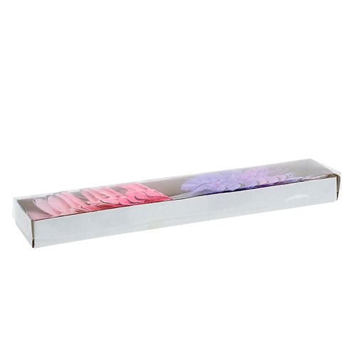 Floristik24 Motyl 5cm różowo-fioletowy. 24szt.
