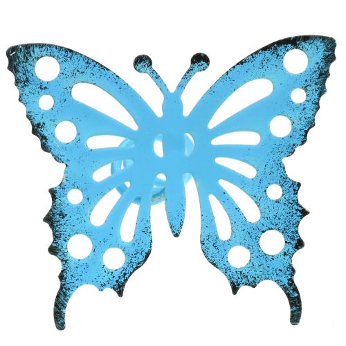 Produkt Zatyczka kwiatowa motyl kolorowa 22cm 12szt