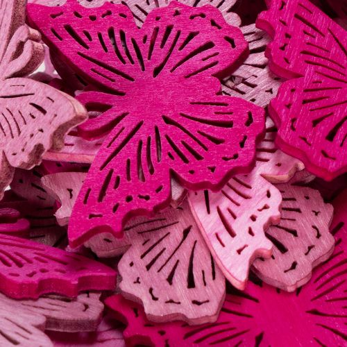 Produkt Dekoracyjne elementy w kształcie motyli do wiosennych aranżacji stołu i misek, 4 cm, 72 sztuki