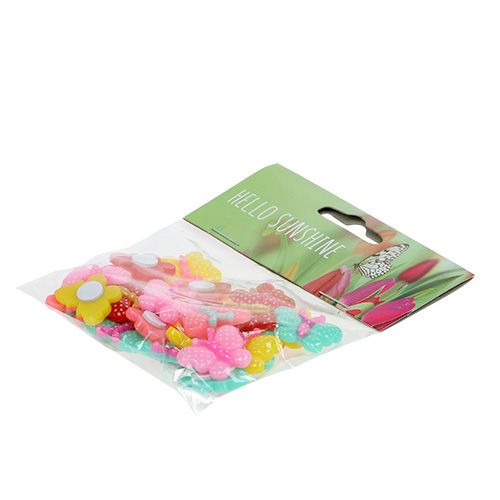Floristik24 Motylki Mini 2cm kolorowe 24 szt
