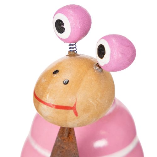 Produkt Figurka ślimaka o ciekawym wzorze, urocza dekoracja wiosenna, 9 cm, 4 sztuki