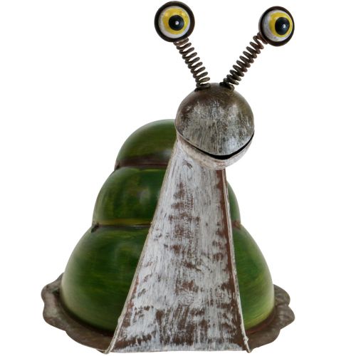 Floristik24 Deco ślimak metalowa figura dekoracyjna dekoracja ogrodowa 26x14x20cm